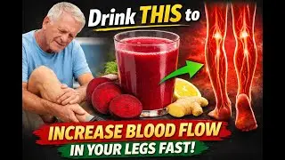 Seniors, Drink THIS to Increase Blood Flow in Legs Fast