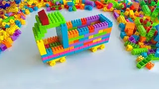 Satisfying DIY Lego Truck | Relaxing Blocks Games | Building Blocks