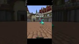 How to combo #minecraft #shorts (S TAP)