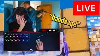 BUGHA SWATTED LIVE on STREAM! (Fortnite Streamer)