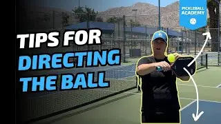 How To Direct The Pickleball (On Groundstrokes)