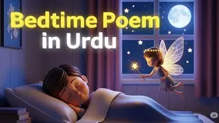 Bedtime Cartoon Lullaby | Urdu Poem for Kids | Sleep Time Story for Children
