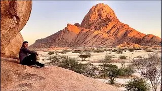 I Walked 5 Hours Alone to Spitzkoppe Luckily Escaping the Leopards!