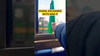 SIGNAL EXCHANGE WITH WAG 9, LOCO PILOT RISHI DUTY VLOG #shorts #railway #wag9