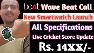 Boat Wave Beat Call Review | New SmartWatch Launch | @TechBurner