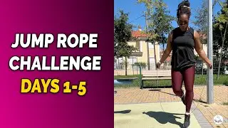 30-Day Jump Rope Challenge 🔥 | Days 1-5 Progress & Motivation