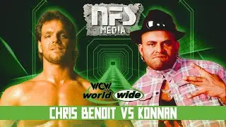 Chris Benoit VS Konnan #wcw #worldwide #wrestling #nfsmedia #chrisbenoit #konnan