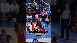 Angel Reese with high Jump! 😂😂😂 #nbaupdates #basketballskills #angelreesehighlights