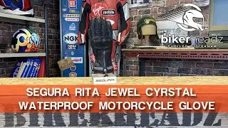 Segura Lady Rita Crystal Waterproof Motorcycle glove 4K Video | BikerHeadz.co.uk