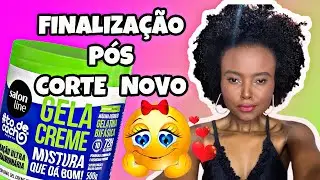 Finalização após corte em camadas com GELACREME Salon line