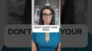 Don&rsquo;t Leave Your Post! #god #jesus #church #christianity #bible #heaven