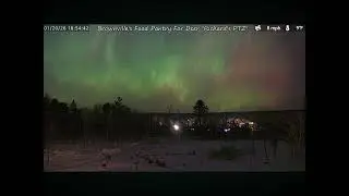 Northern Lights Over The Pantry