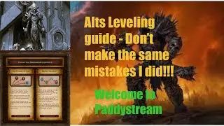 WoW Alt leveling guide - You need to avoid these mistakes!!!