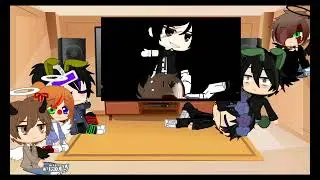 Aftons React to Michael in the Asylum/Lab!|| MY AU!|| Video Credits to: @nightmare_playzz7062