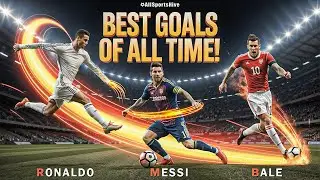 Best Goals of all time by CR7 Messi & Bale | Cristiano Ronaldo, Lionel Messi and Gareth Bale goals
