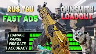 The BEST RUS 79U GUNSMITH & LOADOUT in (SEASON 6) FAST ADS & FAST MOVEMENT SPEED in COD Mobile