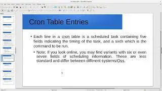 cron basics