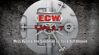 ECW Missy Hyatt & The Sandman vs Taz & Bill Alfonzo 1996 | ECW Vault |