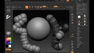 Уроки ZBrush ZSpheres (Z-Сферы)
