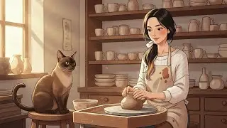When Your Hobby Becomes Your Career | Cozy Pottery Studio Day | Little Dear Life
