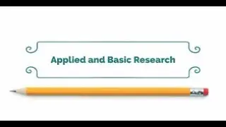 Difference between Basic and Applied Research
