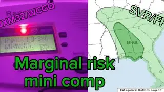 [EAS #55-#62] Marginal Risk mini compilation. | Severe Thunderstorm Warnings/Flash Flood Warnings