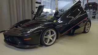 SLIPLO Bumper Skid Plate Protecting $10 Mil LaFerrari Apertha