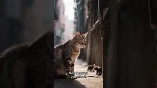 The Smart Cat #animalstory #hope #mothercat #emotionalstory #shortfilm #love #Shorts #AICat#smartcat