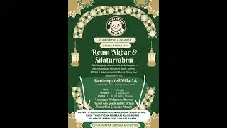 UNDANGAN REUNI AKBAR MTSN.4 JAKARTA.