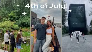 Weekend vlog: 4th of July in Portland, BF and college friends visit! food, bars & more