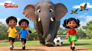 யானை போகுது (Yaanai Poguthu) - Elephant Song | Tamil Nursery Rhymes for Children | Galatta kids