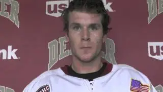 DU First Intermission Interview vs. North Dakota - Quentin Shore