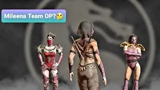 MK mobile: Mileena team gameplay