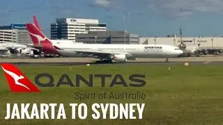 Qantas QF 42 Jakarta To Sydney Flight Review