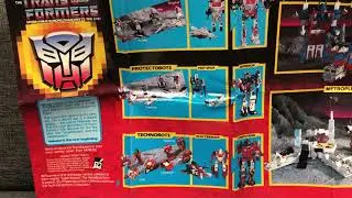 Transformers generation one uk 1987 Leaflet, catalogue. Vintage G1 checklist complete collection