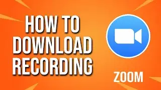 How To Download Recording Zoom Tutorial