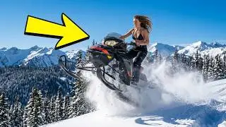 Best EXTREME Snowmobile Fails/Wins Of 2025 | Try Not to Laugh Challenge