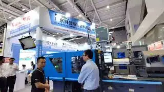 SUMITOMO On Show SE180EV All Electric Injection Molding Machine at Chinplas 2025