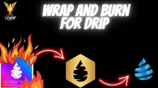 Drip Network How to Wrap Drip and Burn AI NFT for your WDrip