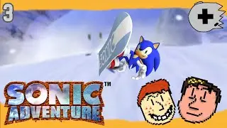 RADICAL SNOWBOARDING HEDGEHOGS | SONIC ADVENTURE | GAMEPADFAILURE