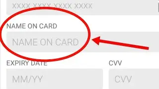 Name On Card Ka Matlab Kya Hota Hai | Name On Card Debit Card Means