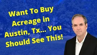 Austin Texas Market Update for Acreage Homes in Woodland Park in Georgetown TX