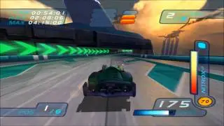Hot Wheels World Race Road Rocket on Submerged City