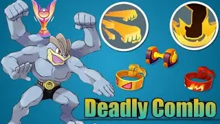 Close combat+dynamic punch is so deadly combo #pokemonunite #machamp