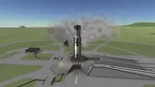 KSP Gigantic Ascent System N&deg;1 Static Fire