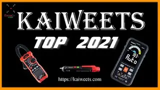 KAIWEETS  PINZA AMPERIMETRICA HT208D   MULTIMETRO KM601  DETECTOR HT100