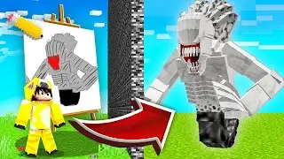 Minecraft'ta ÇİZDİĞİM BOSSLAR CANLANIYOR 2!