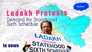 Ladakh Protests | Demand for Statehood | Sixth Schedule Explained | InNews