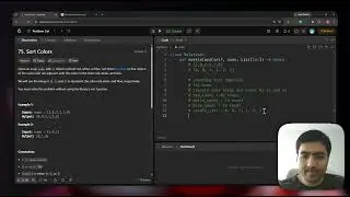 Sort Colors | LeetCode 75 | Python | DSA Walkthrough