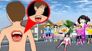 Mio Panik⁉️ ADA MULUT DI PUNGGUNG YUTA😱 KOK BISA? | Sakura School Simulator